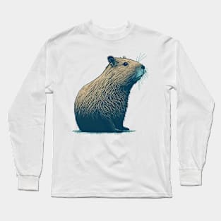 Capybara Long Sleeve T-Shirt